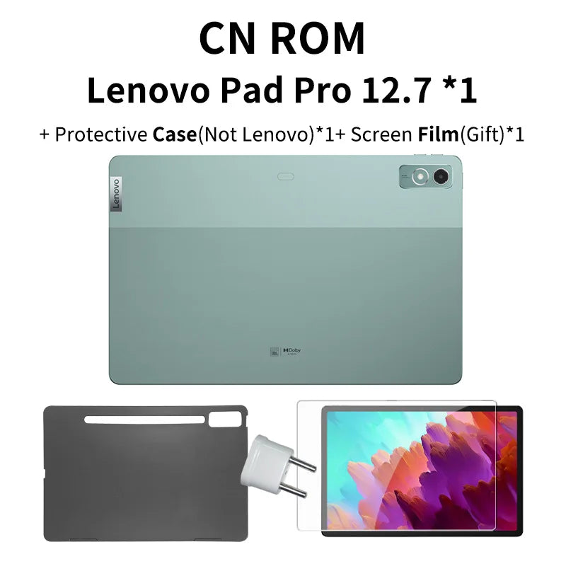 Global Rom Lenovo Xiaoxin Pad Plus 12.7 8G128G Student Friendly for E learning  Work 2 in 1 Design Matte Anti glare Display 12.7