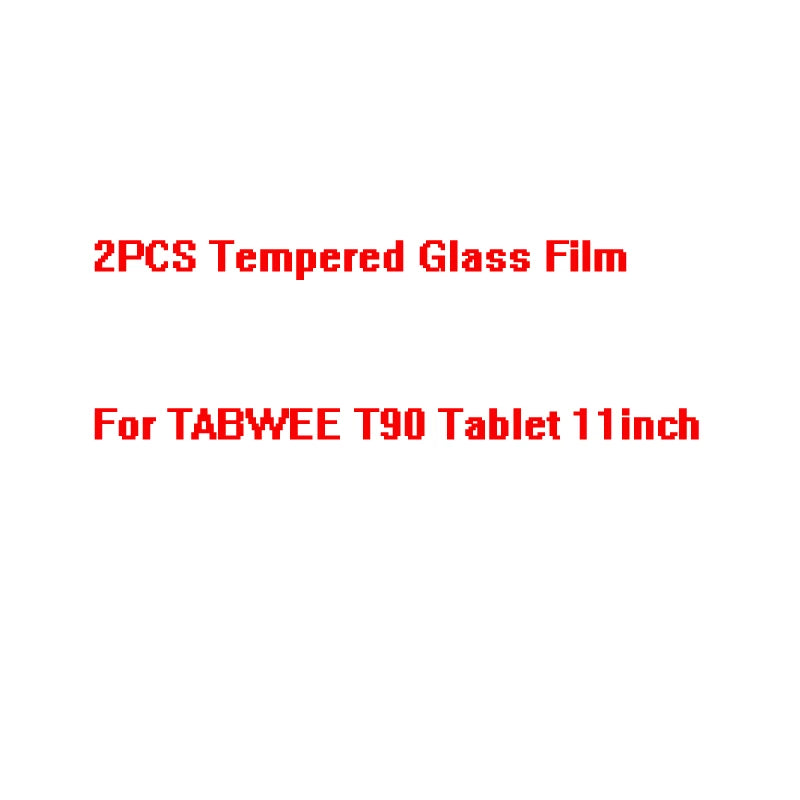 2PCS/Lot For TABWEE T20 10.1'' T90 W90 Tablet 11inch T80 HD Tempered Glass Screen Protectors Film
