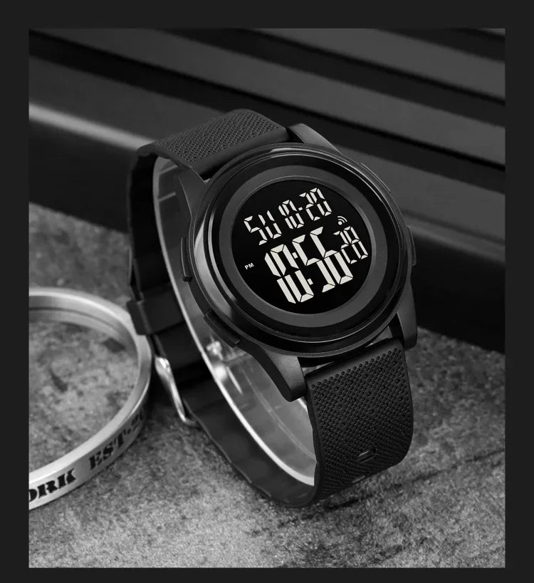 SKMEI 1895 Men LED Light Chrono Alarm Clock 5Bar Waterproof Digital Wristwatch relogio masculino Casual Countdown Sport Watches