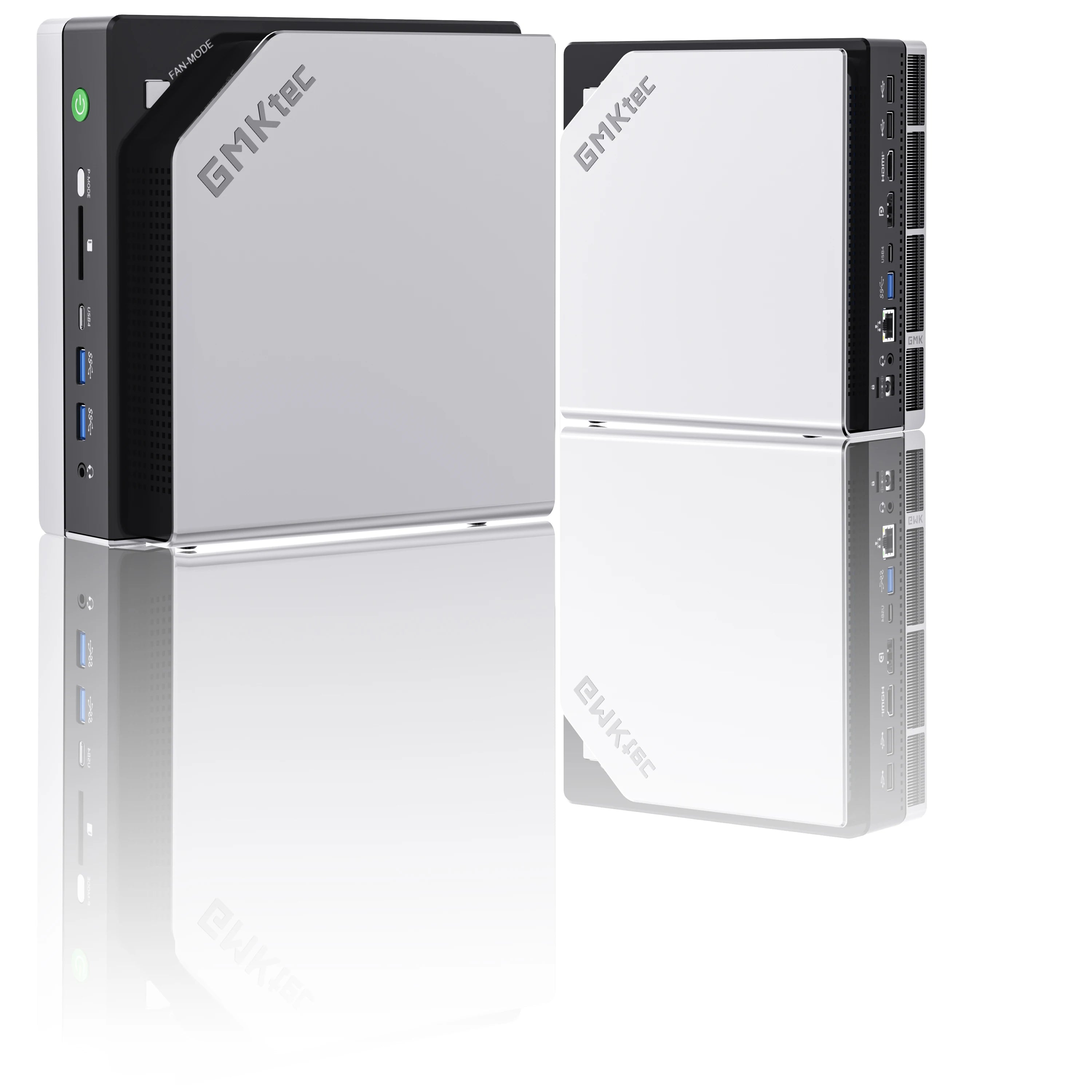 GMKtec MINI PC EVO-X2 Windows11 Pro DDR5 8000MHz PCle 4.0 M.2 2280 SSD 2.5G LAN HDMI2.0 USB4.0*2 WIFI7 BT5.4 Desk Gamer Computer