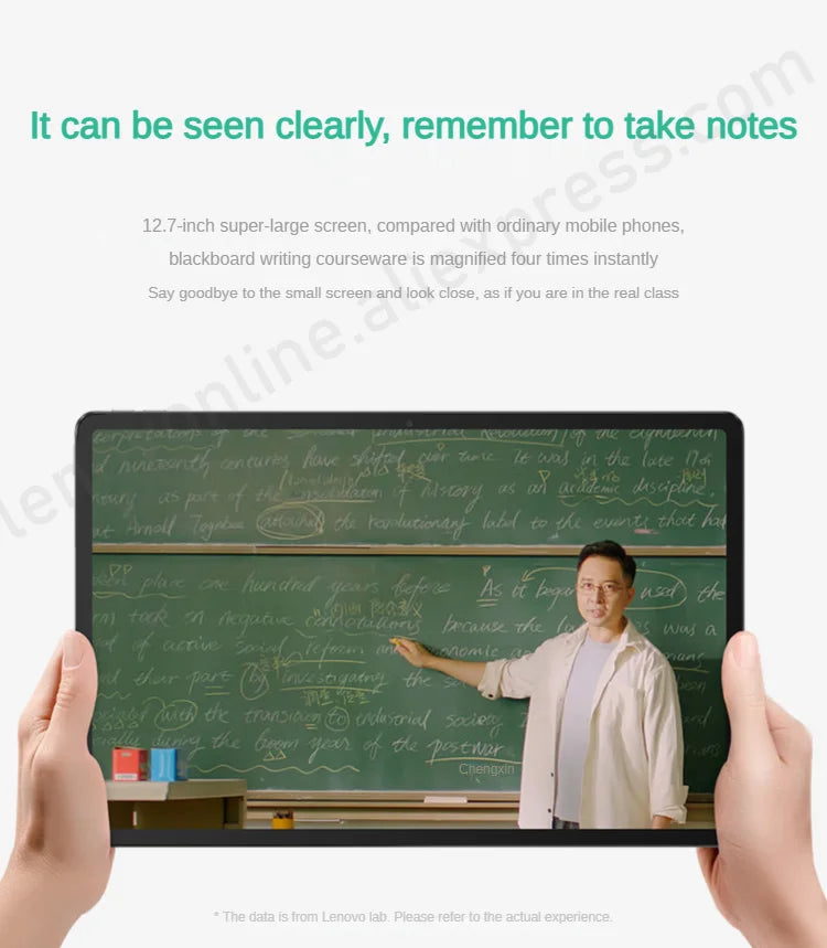 Global Rom Lenovo Xiaoxin Pad Plus 12.7 8G128G Student Friendly for E learning  Work 2 in 1 Design Matte Anti glare Display 12.7