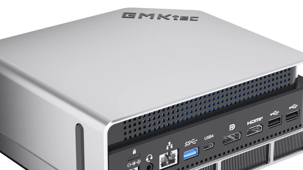 GMKtec MINI PC EVO-X2 Windows11 Pro DDR5 8000MHz PCle 4.0 M.2 2280 SSD 2.5G LAN HDMI2.0 USB4.0*2 WIFI7 BT5.4 Desk Gamer Computer