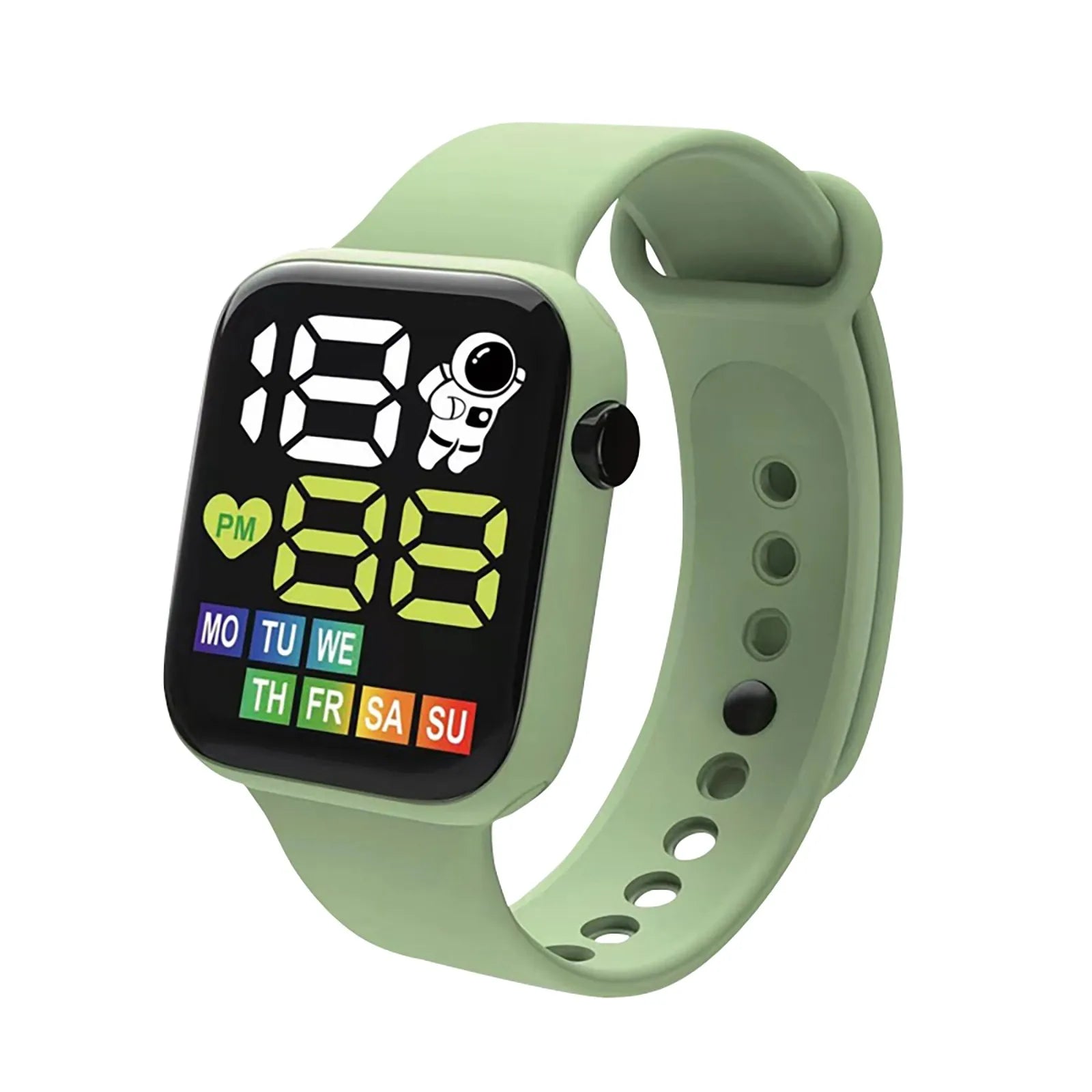 Children's Waterproof Sports Smart Watch Display Week Outdoor Silicone Bracelet Electronic Watch Kids Bracelet Digital Watches