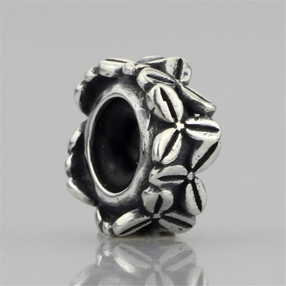 Mistletoe 925 Sterling Silver Cute Sweet Strawberries Stopper Spacer Charm Bead Fit European 3.0mm Bracelet Jewelry