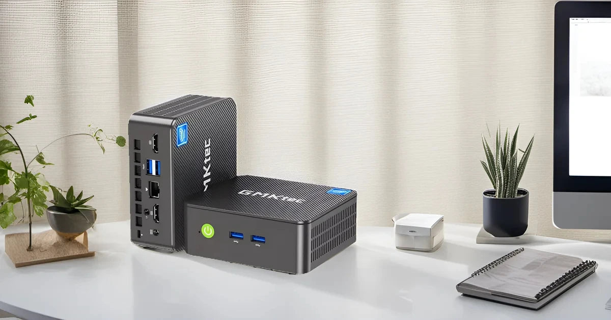 GMKtec G3 Plus Latest Intel Twin Lake N150 Mini PC DDR4 NVMe SSD WiFi6 BT5.2 Windows 11 PRO 8GB 512GB Desktop Office Computer