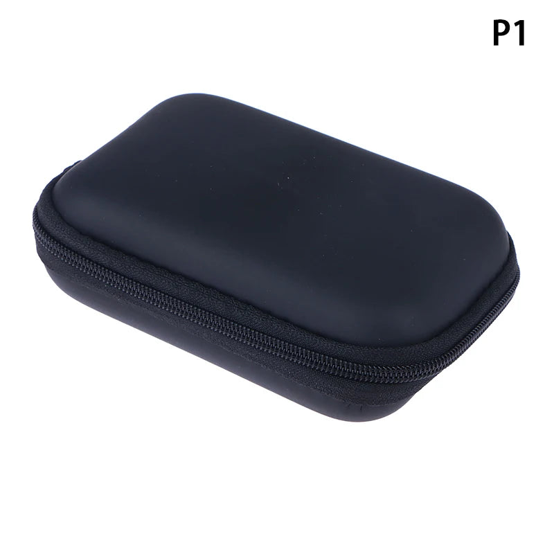 1Pc Mini Camera Case Bag Multi-functional Earphone Bag Video Waterproof Digital Portable Hard Bag EVA Storage Box Storage Bag