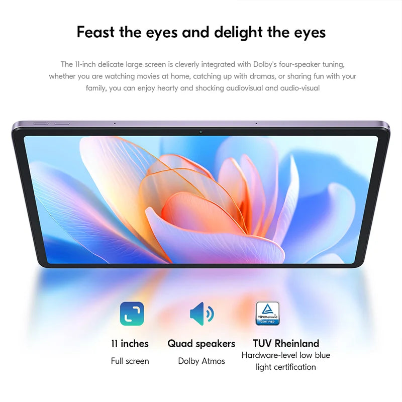 Global Firmware Lenovo Xiaoxin Pad 2024 Tablet 11" Screen Snapdragon 685 8GB 128GB ROM 7040mAh 20W Charger Lenovo Tab Android 13