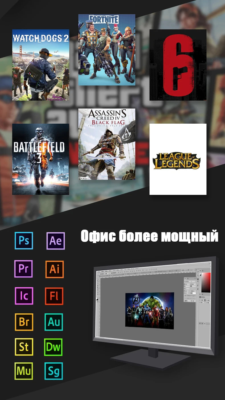 Veineda rx 580 8GB Graphics Cards  RX580 8GB 2048SP Video GPU gaming Desktop Computer Game Stronger than rx570 8 gplaca de video