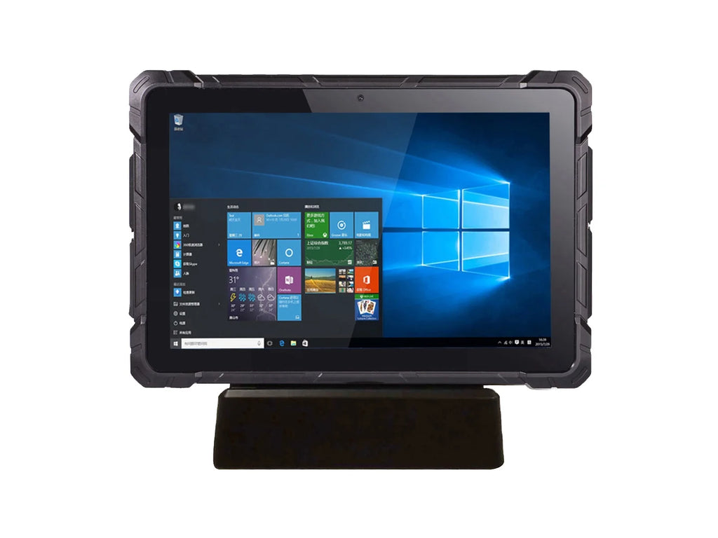 Pipo X4 10.1" Ip67 Waterproof Rugged Tablet For Industrial 12+256gb Windows 10 Pro Intel N100 With Finger Print And 2d Scanner