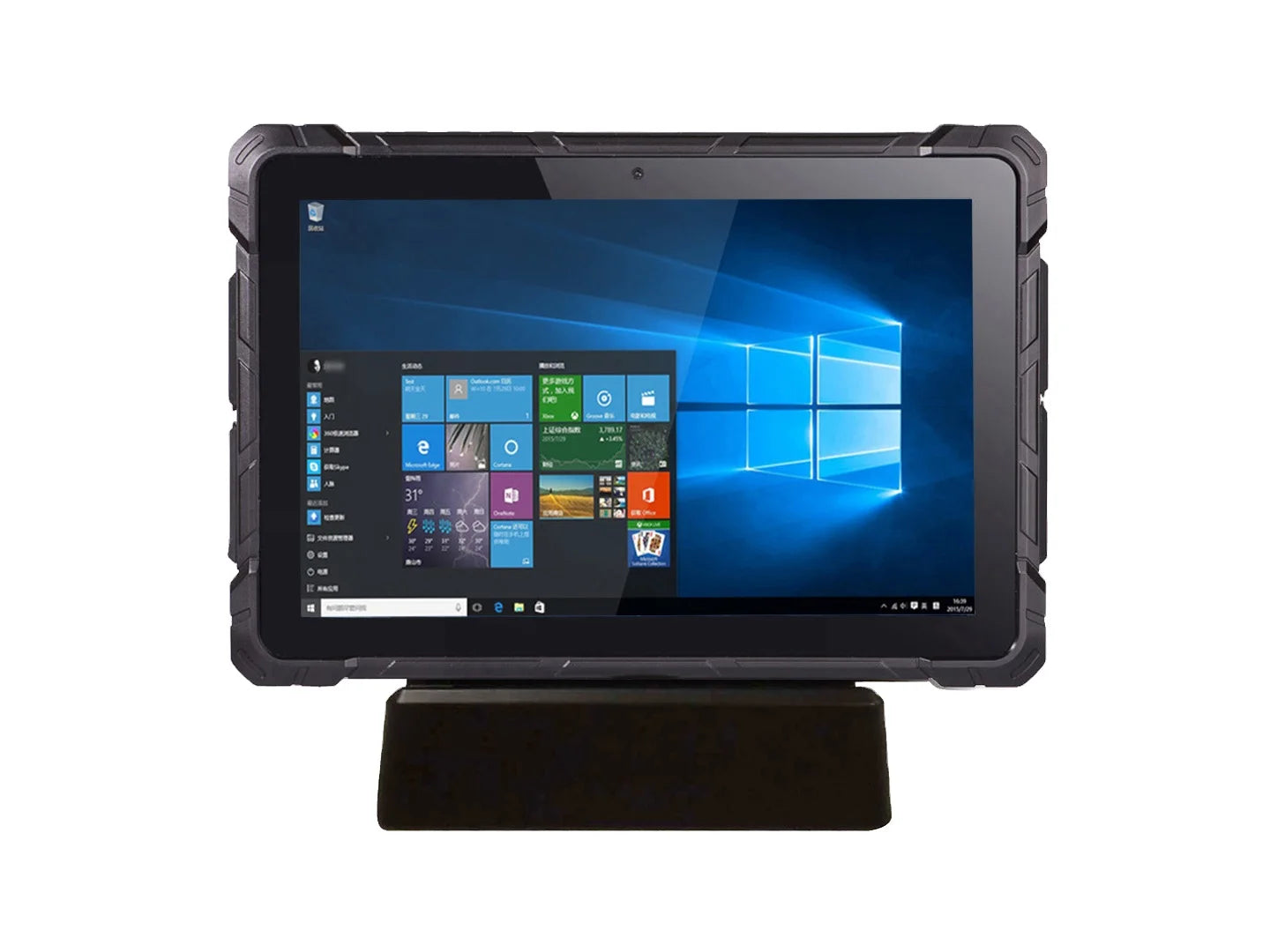Pipo X4 10.1" Ip67 Waterproof Rugged Tablet For Industrial 12+256gb Windows 10 Pro Intel N100 With Finger Print And 2d Scanner