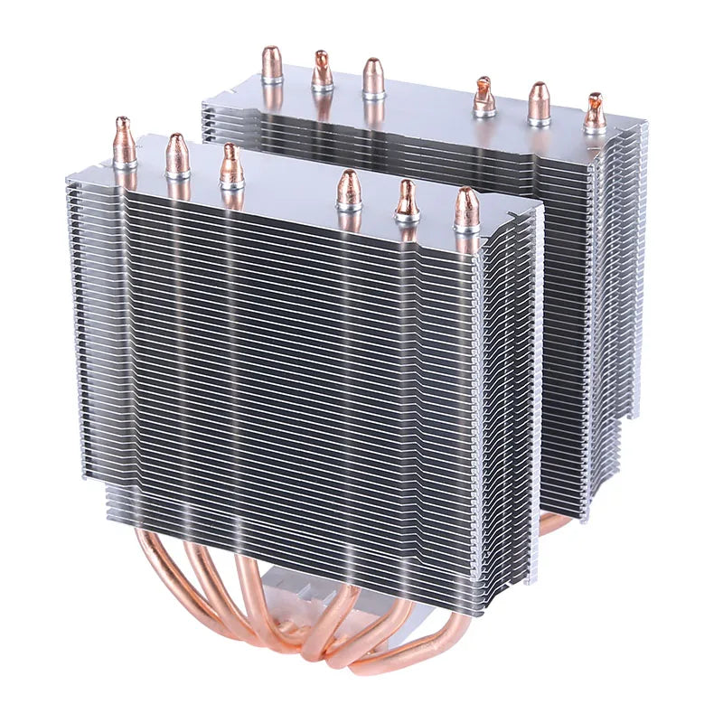 CPU Cooler high Performance 120MM Dual Tower 6 heat pipes ARGB+PWM fan For 115X 1200 1700 1356 1366 X99 2011 AM4CPU cooling  fan