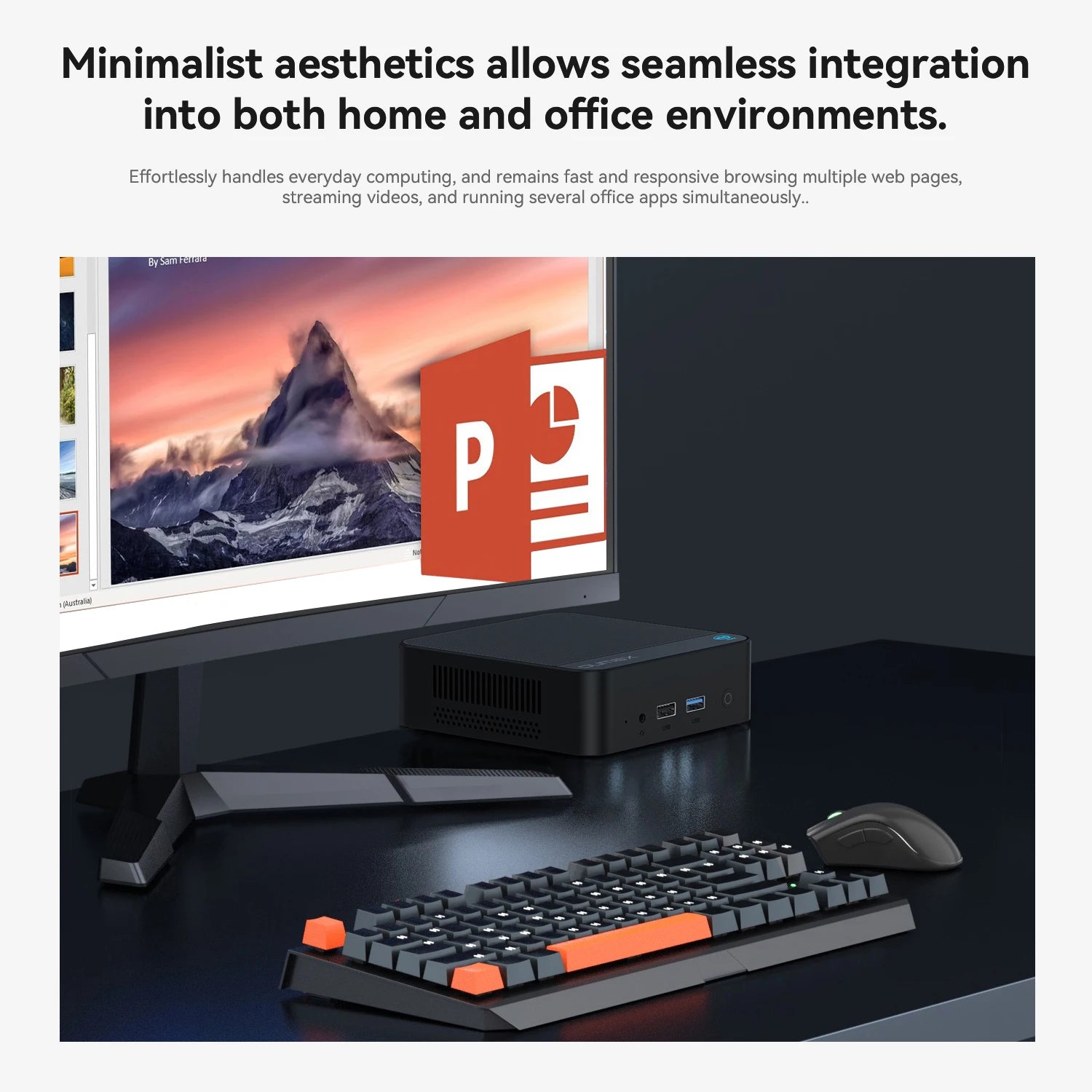 MINI Computer Twin Lake N150 Alder N95 8GB/16GB DDR4 256GB SSD Windows 11 Pro 4K HDMI 2.0 WIN11 NUC HTPC GK mini