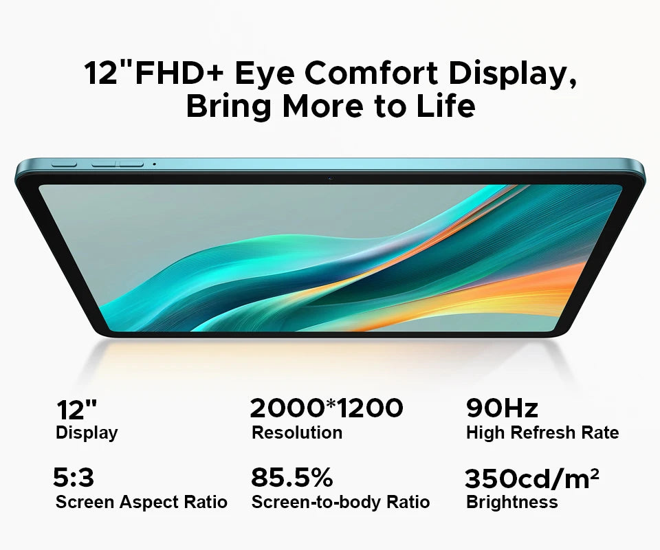 Global Version DOOGEE T36 Android Tablet 15 8 + 256GB IPS Display Unisoc T620 Octa Core 8800mAh Battery Widevine L1