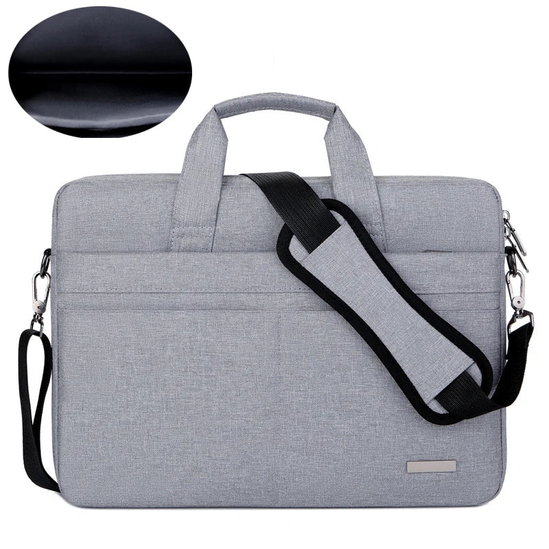 Laptop Bag Sleeve Case Shoulder HandBag Notebook Pouch Briefcases For 13.3 14 15.6 17.3 Inch Macbook Air Pro HP Huawei Asus Dell