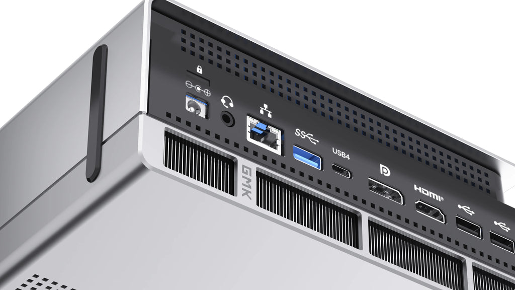 GMKtec MINI PC EVO-X2 Windows11 Pro DDR5 8000MHz PCle 4.0 M.2 2280 SSD 2.5G LAN HDMI2.0 USB4.0*2 WIFI7 BT5.4 Desk Gamer Computer