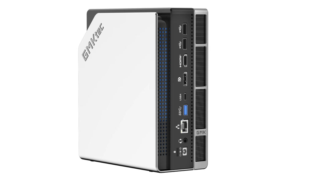 GMKtec MINI PC EVO-X2 Windows11 Pro DDR5 8000MHz PCle 4.0 M.2 2280 SSD 2.5G LAN HDMI2.0 USB4.0*2 WIFI7 BT5.4 Desk Gamer Computer