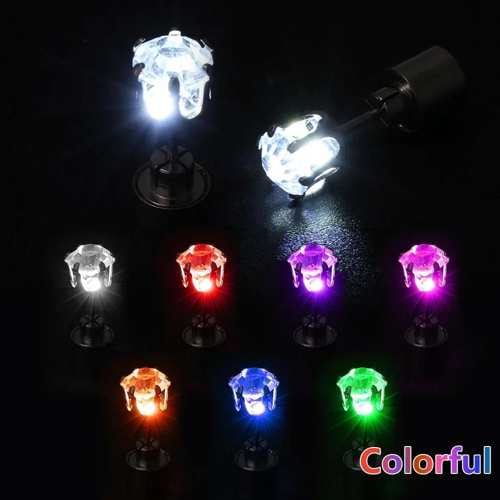 1/2PCS Light Up LED Bling Ear Stud Earrings for Women Color Light Up Earring Studs Light Up Earrings for Rave Party Accessories