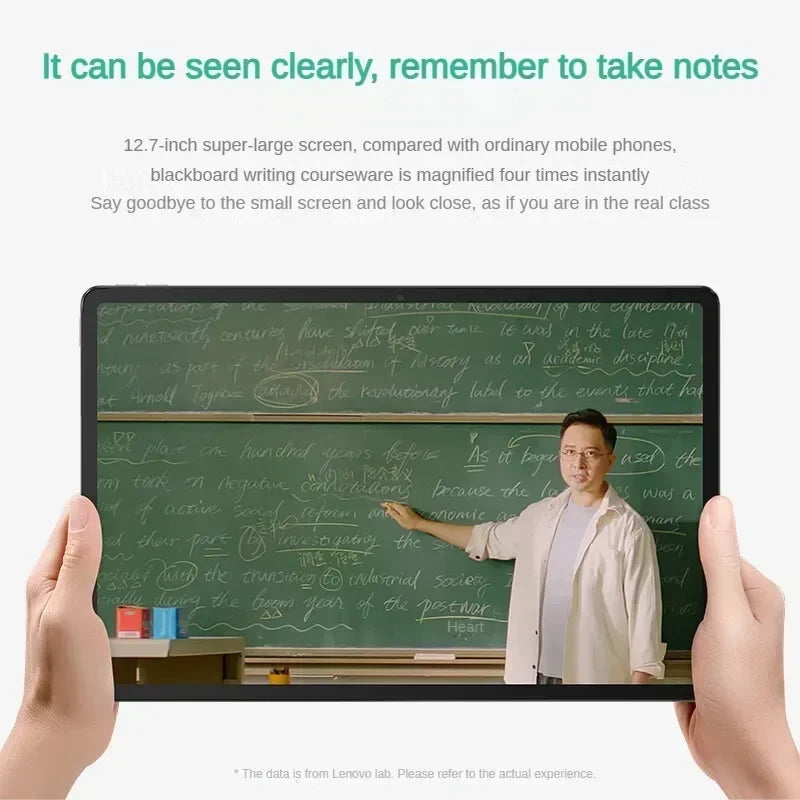 Global Rom Lenovo Xiaoxin Pad Plus 12.7 8G128G Student Friendly for E learning  Work 2 in 1 Design Matte Anti glare Display 12.7
