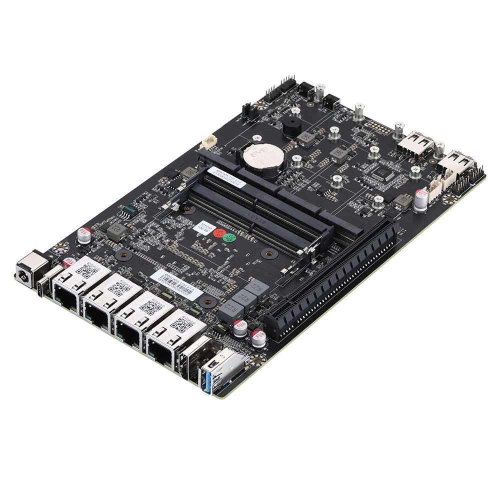 Create Your Own NAS/ Router/ Mini Server/ Desktop PC Based on 11th Gen Tiger Lake Processor HD 4x 2.5G LAN 4x NVME SSD