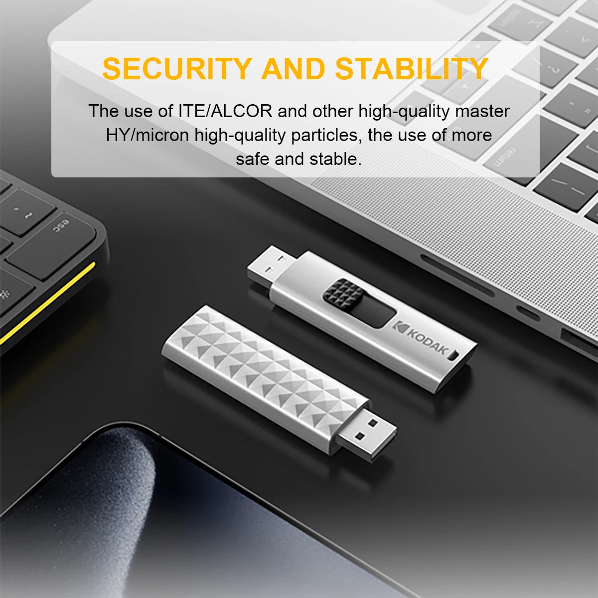 Kodak 256GB USB 3.0 Flash Drive High Speed -Portable Thumb Drive for PC/Laptop/TV, Photo Video Storage, Data Transfer, Plug&Pla