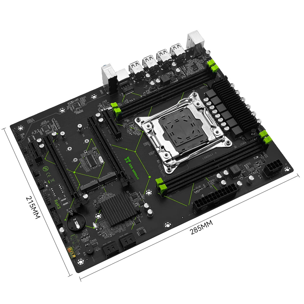 MACHINIST X99 MR9A-H Motherboard Support LGA 2011-3 Xeon E5 V3 V4 CPU Processor DDR4 RAM Memory ATX NVME/SATA M.2