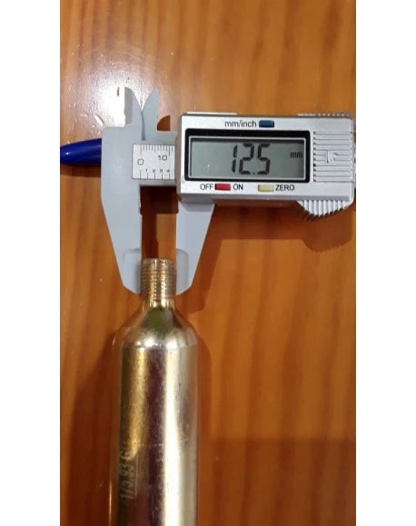 Co2 Bottle 33/35 Grams for Motorcycle Vest