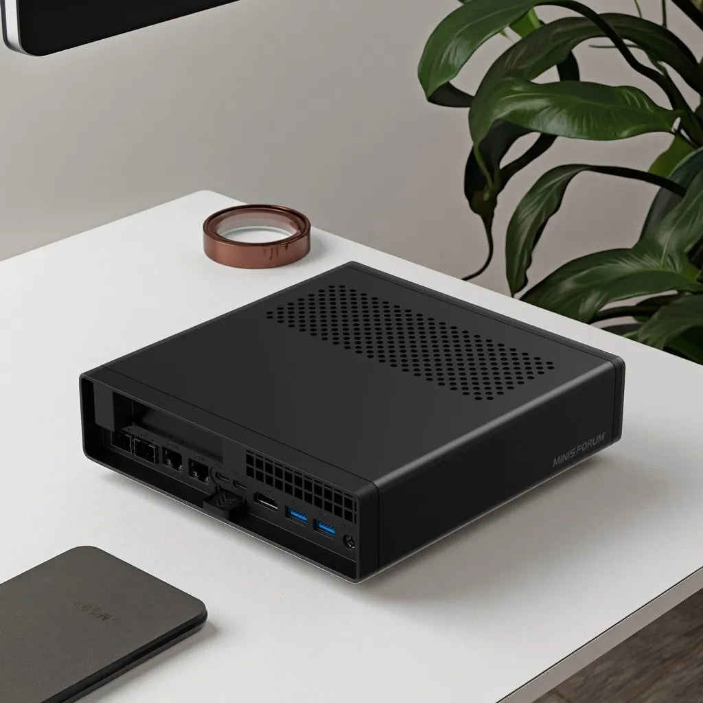 2x10G SFP Mini PC MINISFORUM MS-A2 AMD Ryzen 9 9955HX 7940HX 2.5G LAN 3*NVMe Windows 11 Workstation Mini Gamer Computer WiFi6E