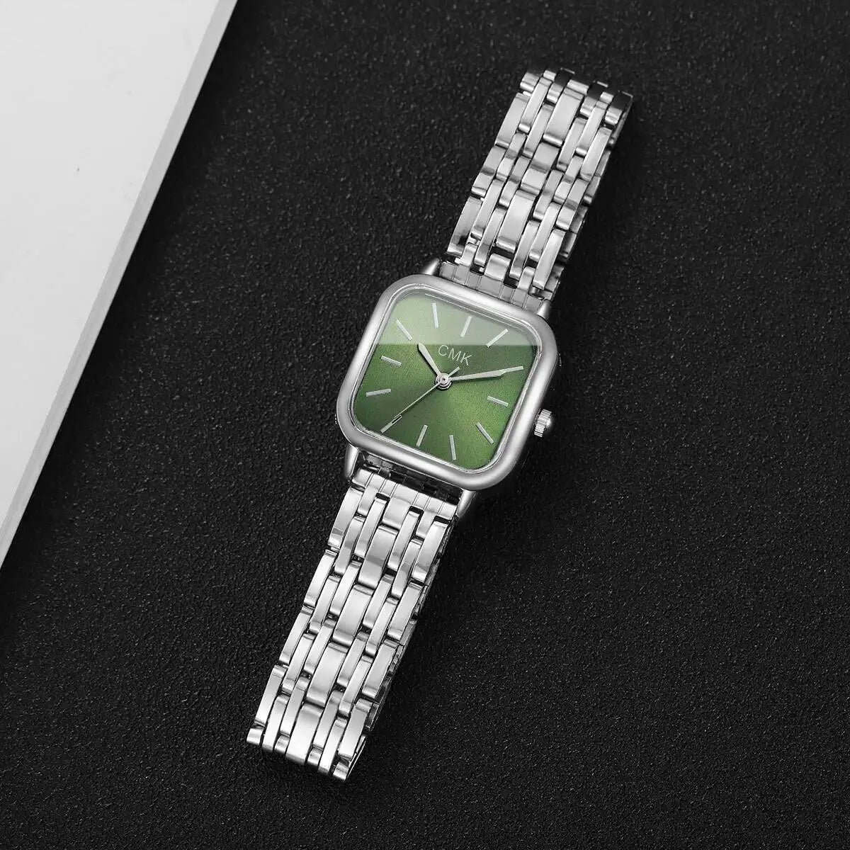 1/2/3/4/6PCS Fashion Women Watches Simple Square Dial Ladies Quartz Wristwatch Reloj Mujer（Without Box）