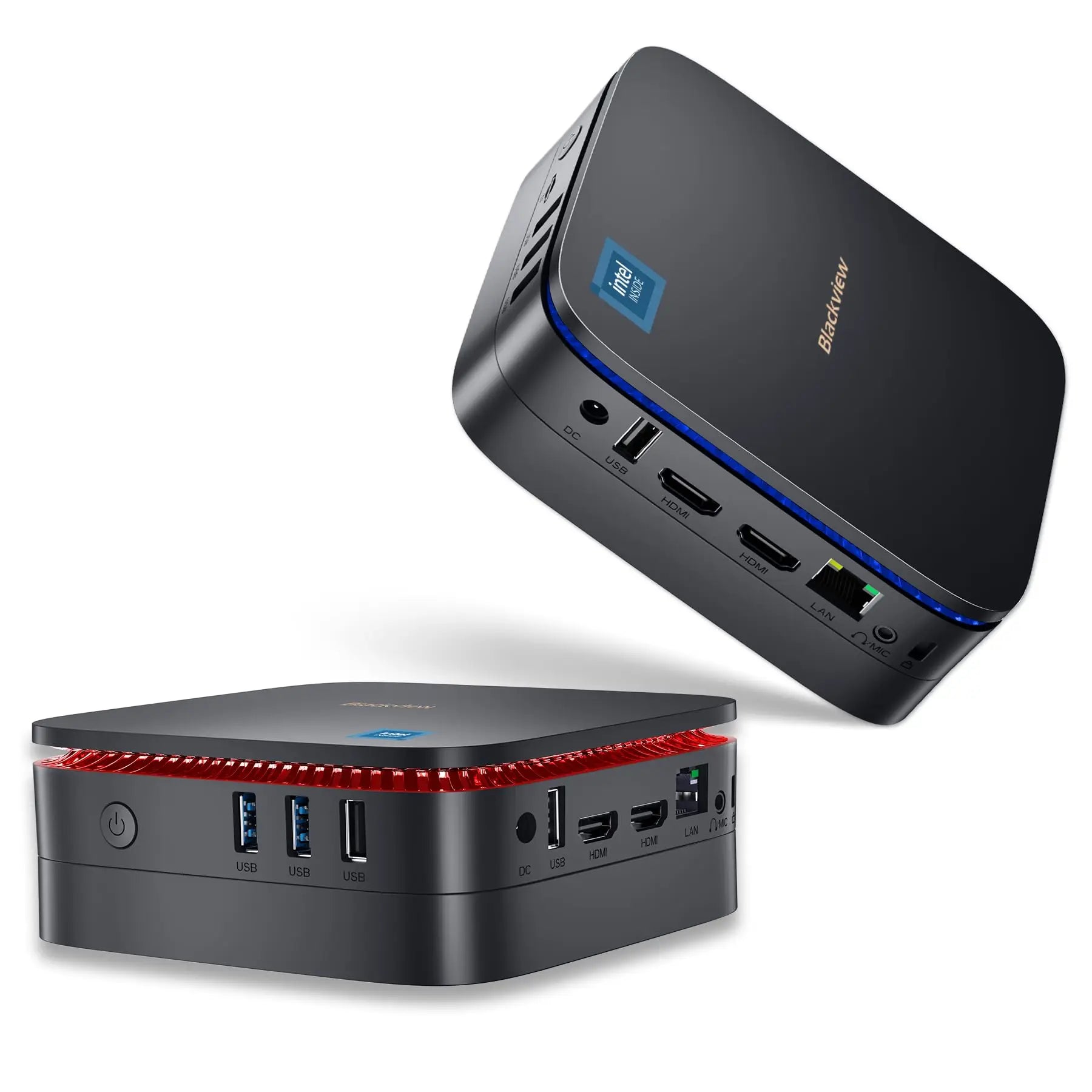 [World Premiere]Blackview MP60 NEW Mini PC Windows 11 PC Intel N150 16GB 512GB SSD 4K HD Doble HDMI Dual-Band 2.4G