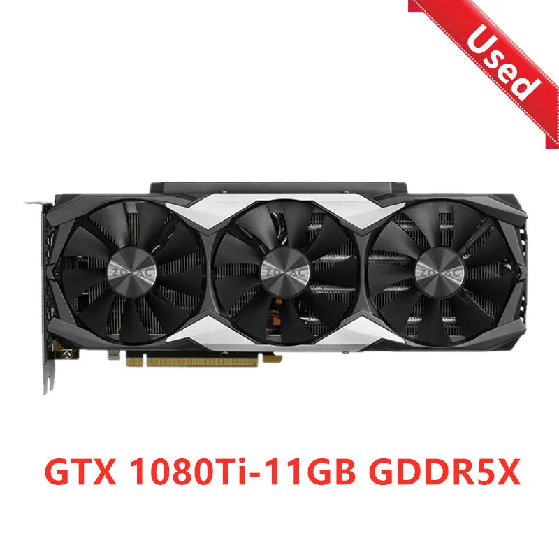 ZOTAC GTX 1080 Ti 1080Ti 11GB GPU Graphics Cards GeForce GTX1080 GTX1080Ti Video Card NVIDIA Computer Game Gaming Desktop PC DVI