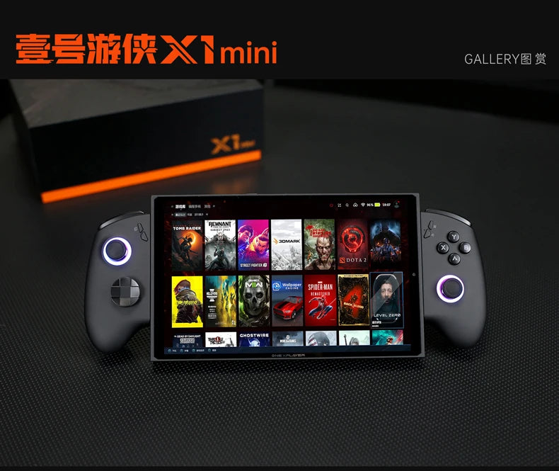 OneXplayer X1 mini AMD AI 9 HX 370 / 8840U 8.8'' 3-In-1 Handheld PC Game Console Laptop Tablet AI Computer Detachable Controller