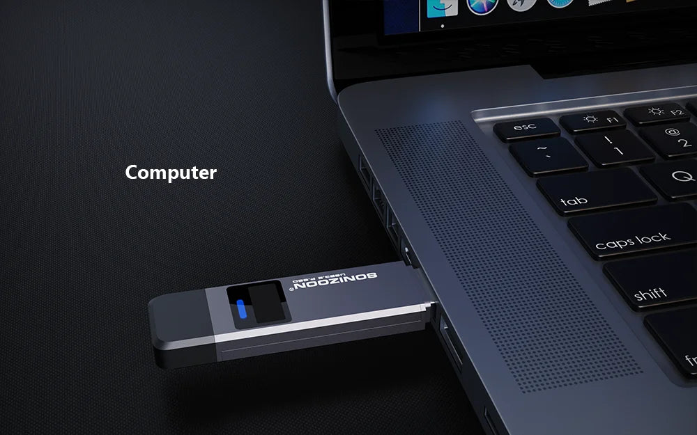 Sonizoon Fingerprint Encryption Portable SSD512/256GBWrite Protection Function Solid State USB Flash Drive TPYEC PenDrive USB3.2