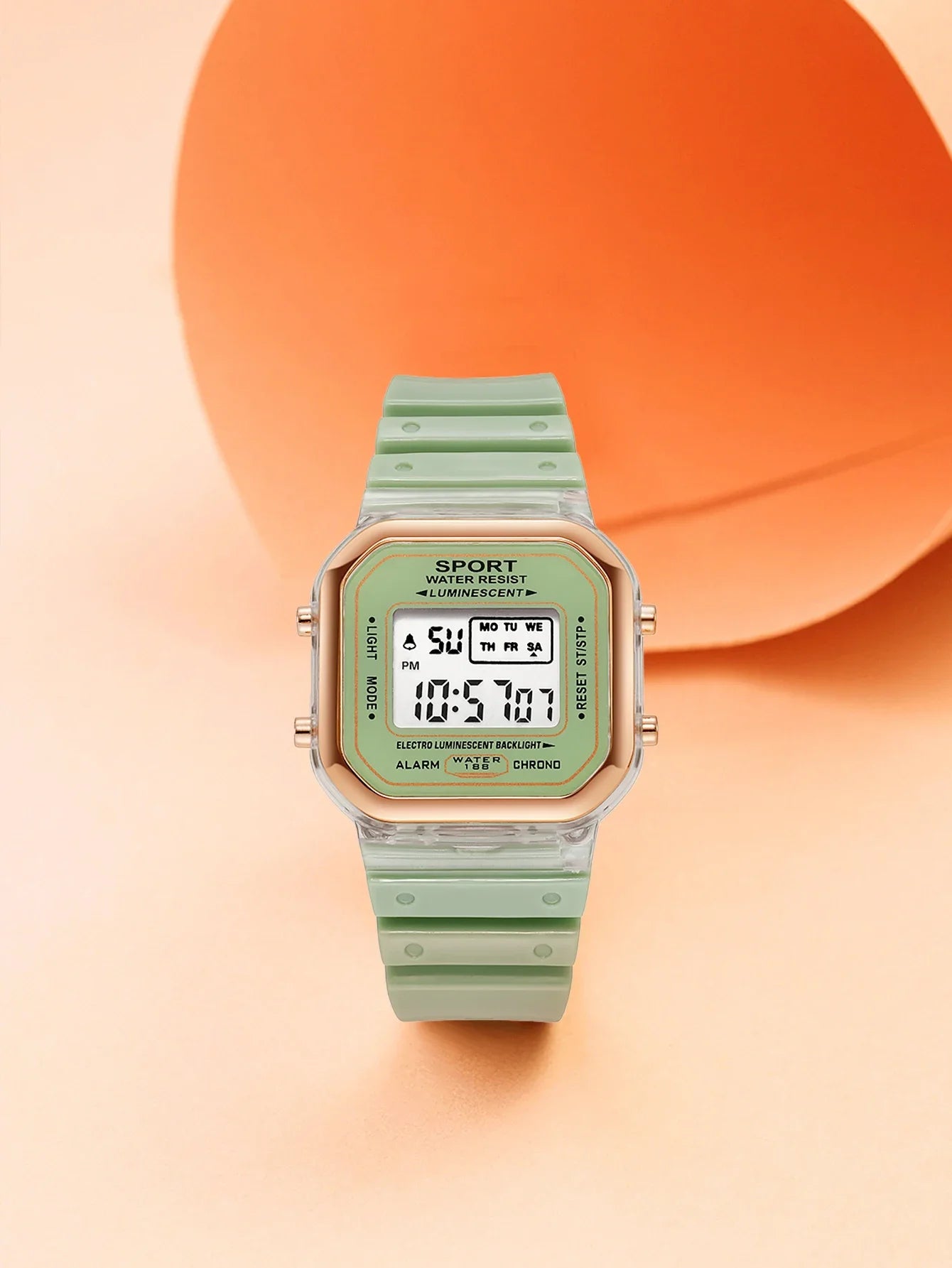 New Children's LED Digital Watch Student Multi Functional Outdoor Sports Watch Minimalist Men's and Women's Electronic Watch
