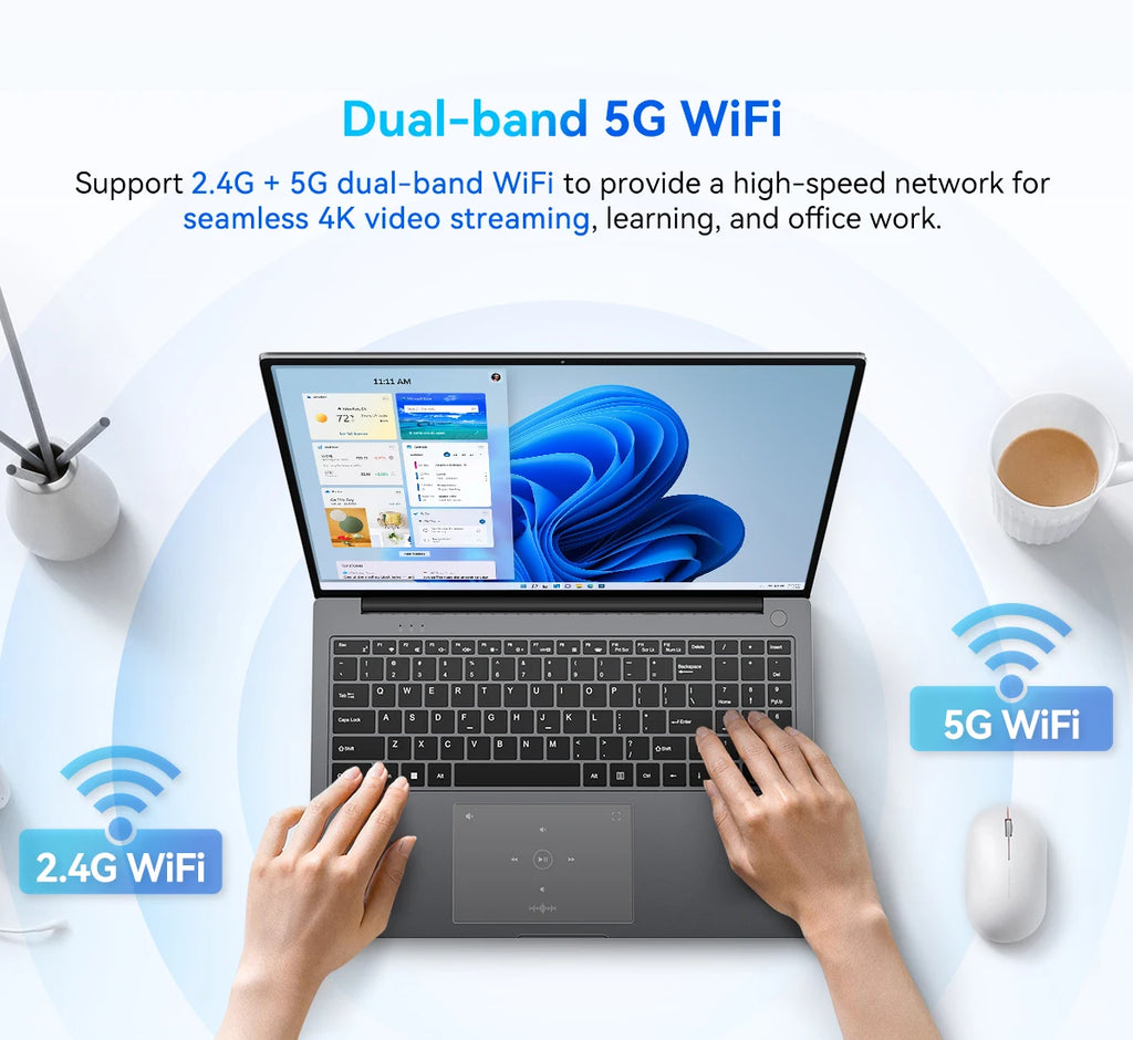 Blackview AceBook 12 Win 11 Laptop 16'' FHD IPS , Intel I5-1030NG7 Notebook, 16GB RAM 512GB SSD, 2-in-1 Fingerprint Power Button