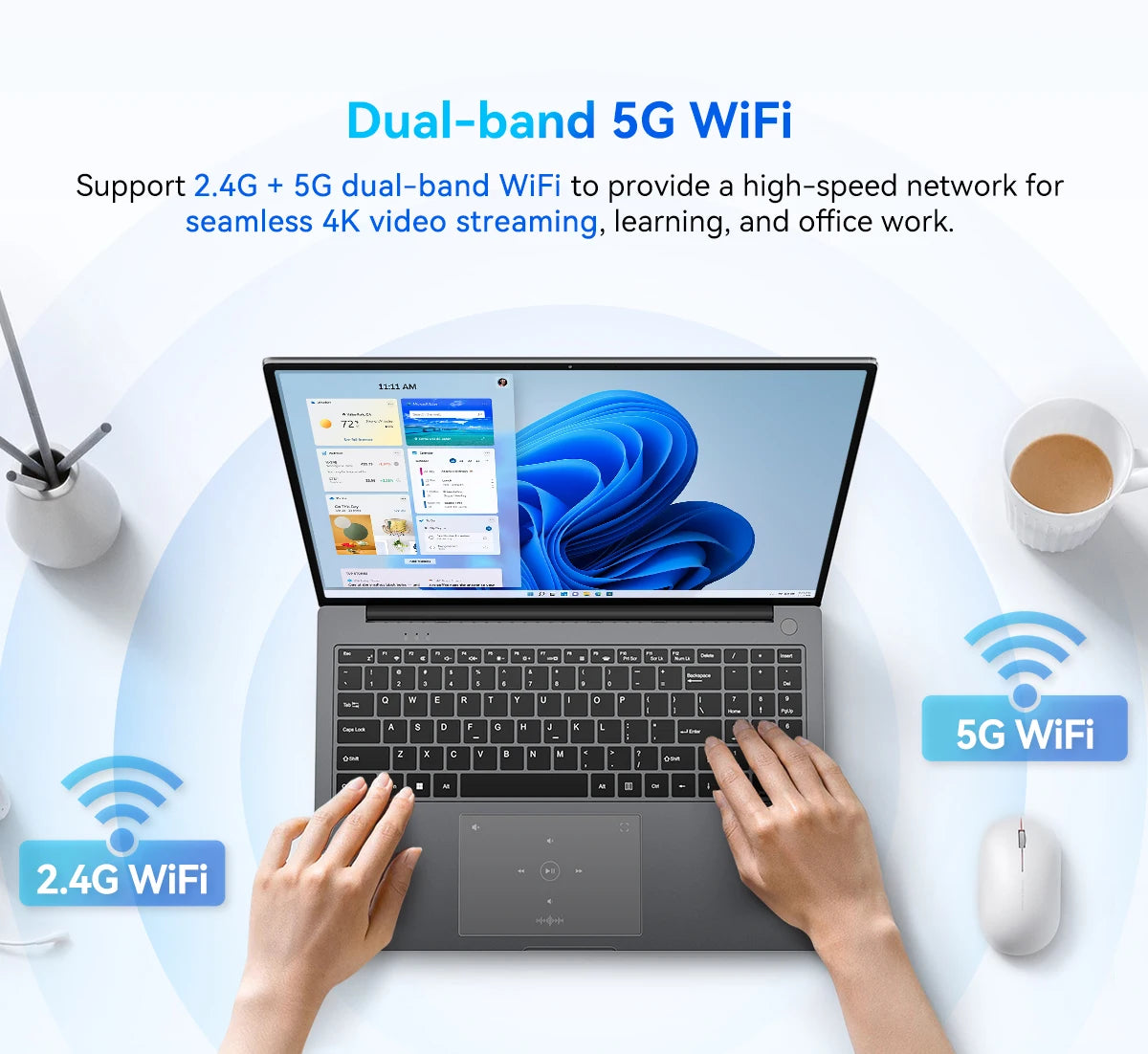 Blackview AceBook 12 Win 11 Laptop 16'' FHD IPS , Intel I5-1030NG7 Notebook, 16GB RAM 512GB SSD, 2-in-1 Fingerprint Power Button