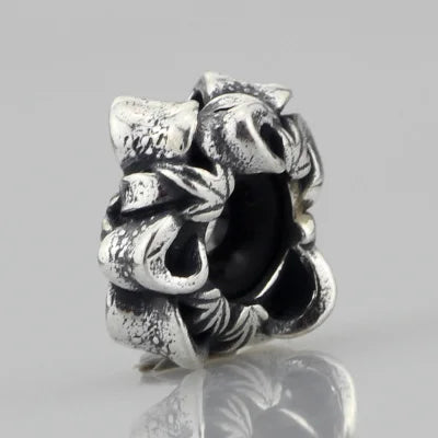 Mistletoe 925 Sterling Silver Cute Sweet Strawberries Stopper Spacer Charm Bead Fit European 3.0mm Bracelet Jewelry