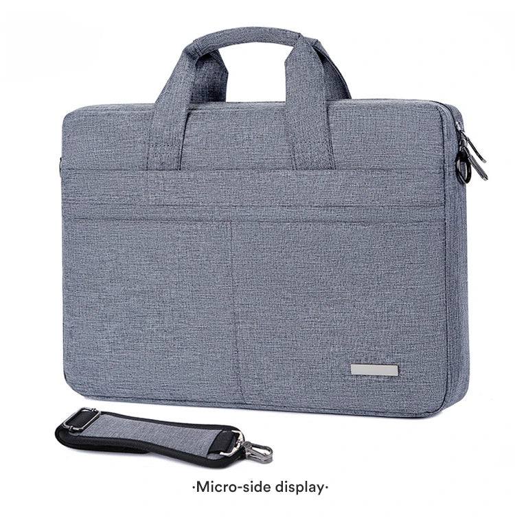 Laptop Bag Sleeve Case Shoulder HandBag Notebook Pouch Briefcases For 13.3 14 15.6 17.3 Inch Macbook Air Pro HP Huawei Asus Dell