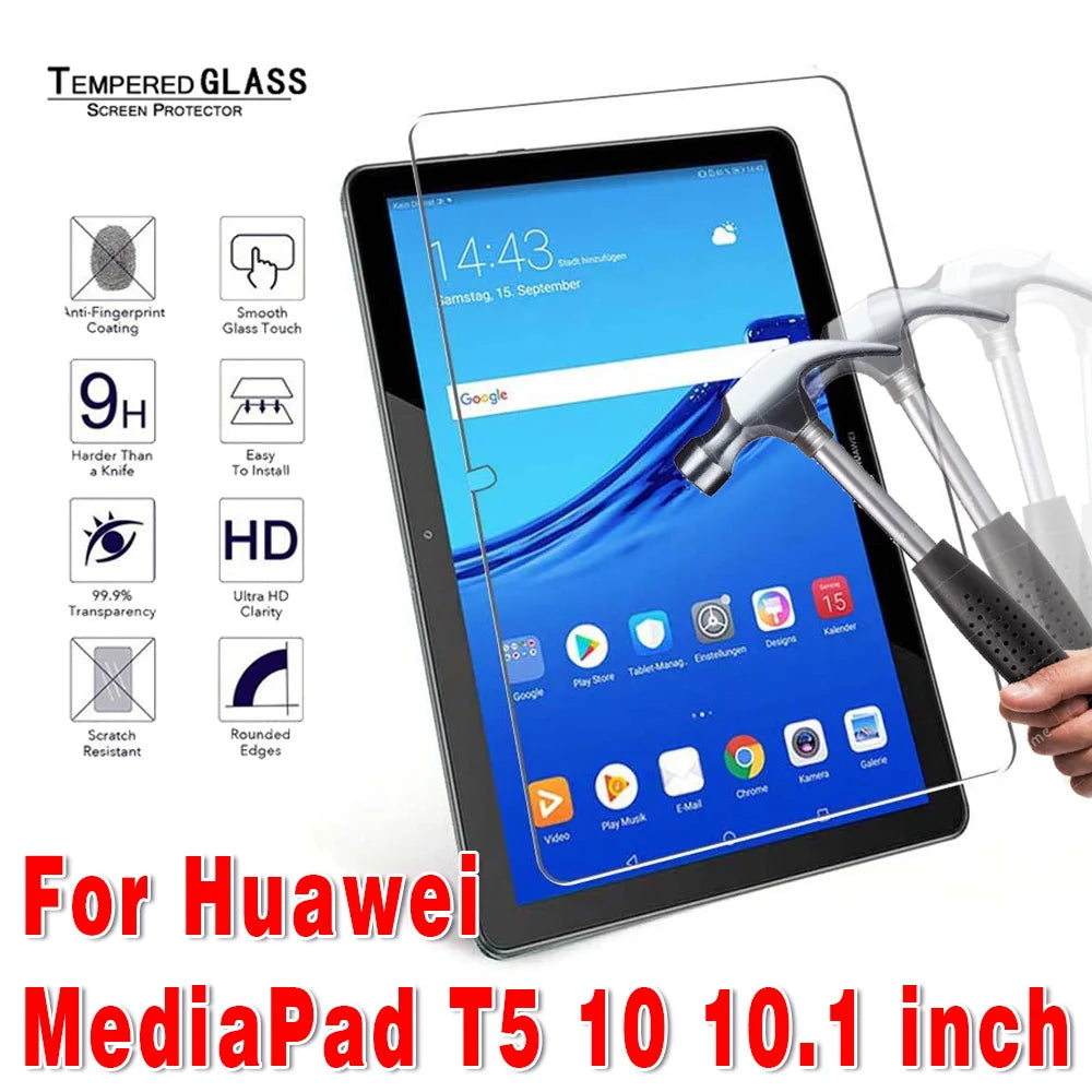 Tempered Glass for Huawei MatePad T8 8.0" T10 T10S 10.1'' MatePad Pro 10.8 10.8" MatePad 10.4 10.4" Tablet Screen Protector