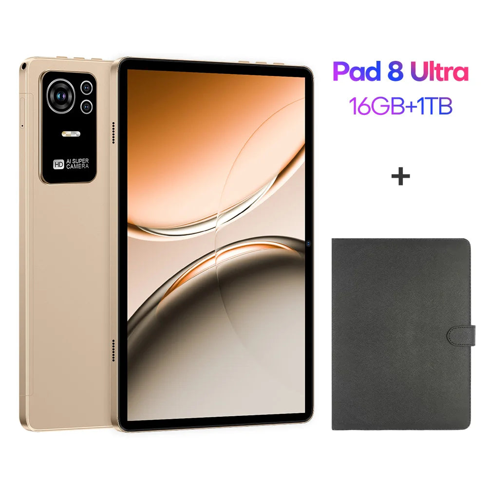 2025 Global Version Original Tablets Pad 8 Ultra Android 14 16GB+1T 8800mAh 5G Dual SIM Card WiFi GPS 13inch HD 4K Mi Tablet