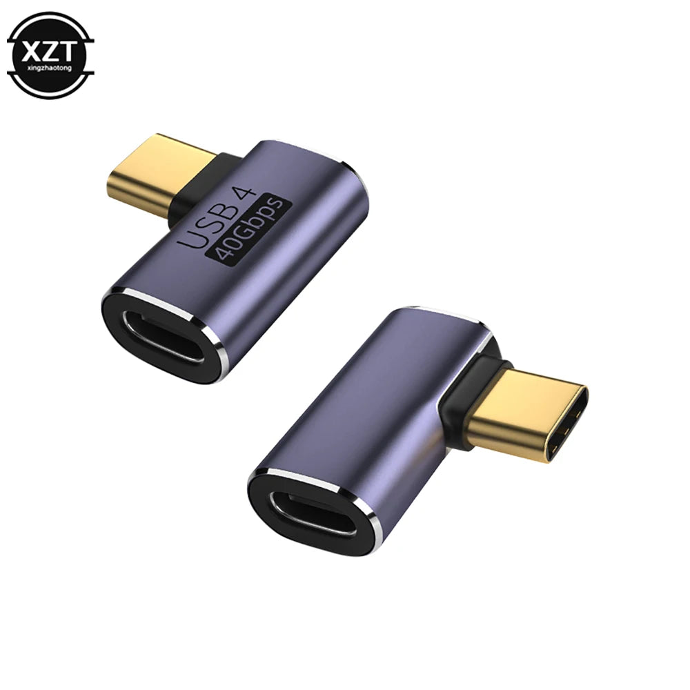 USB 4.0 40Gbps Data Transfer Thunderbolt 4 8K 60Hz Type C Male to Female Connector Extender for Mobile Phone Laptop