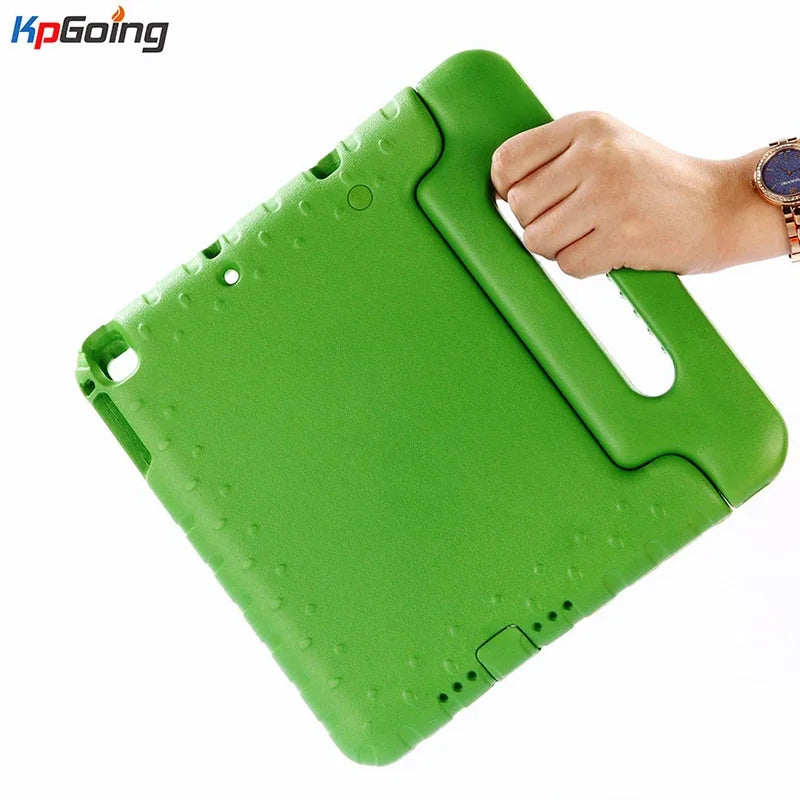 For Ipad 2018 Case Kids Eva 9.7 Inch Hand-held ShockProof EVA Cover Handle Stand for Ipad 6th Generation Case for IPad Air 1 2