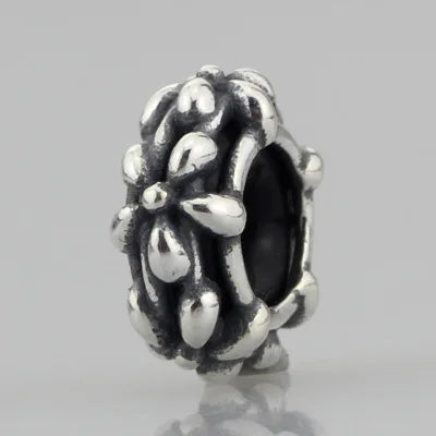 Mistletoe 925 Sterling Silver Cute Sweet Strawberries Stopper Spacer Charm Bead Fit European 3.0mm Bracelet Jewelry