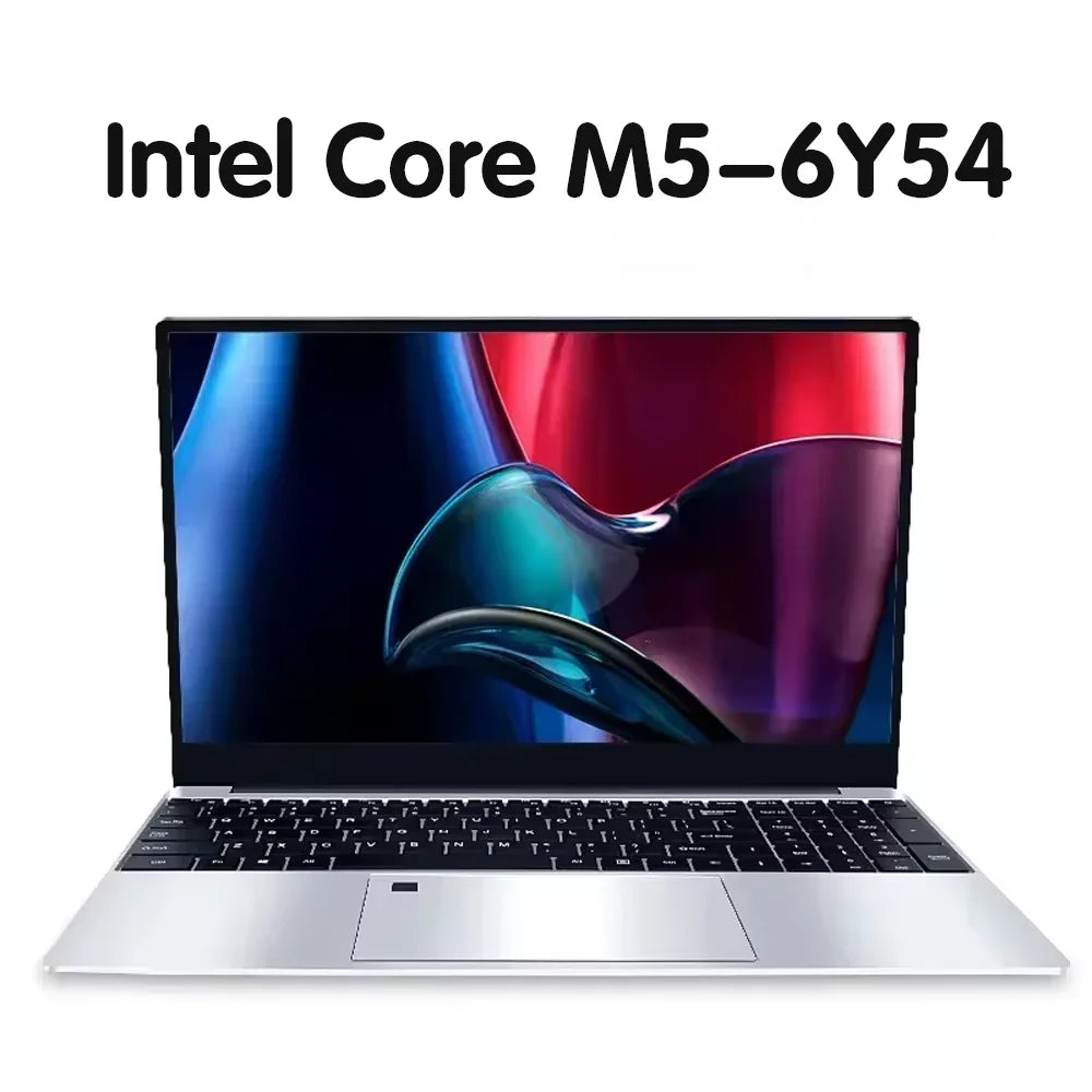 15.6" Intel Core i7 8500Y Windows 11 Pro Laptops Fingerprint unlock 16GB RAM 1TB SSD Office Gamer Study notebook Computer PC