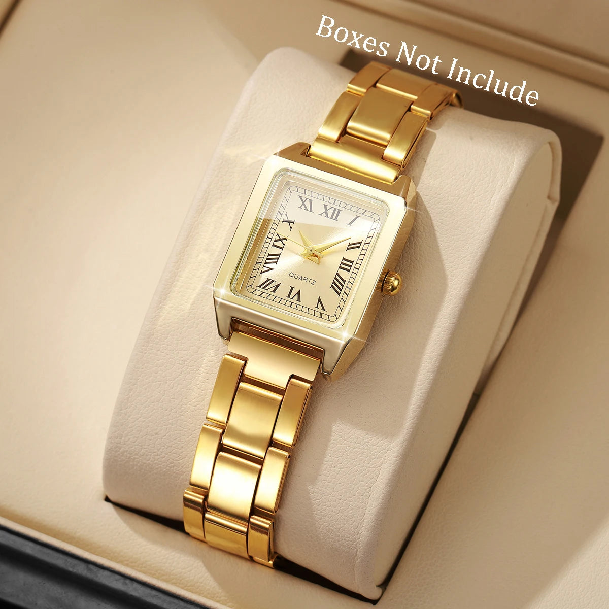 1/2PCS Fashion Women Quartz Wristwatches Square Dial Ladies Watch Girls Clock Reloj Mujer（Without Box）