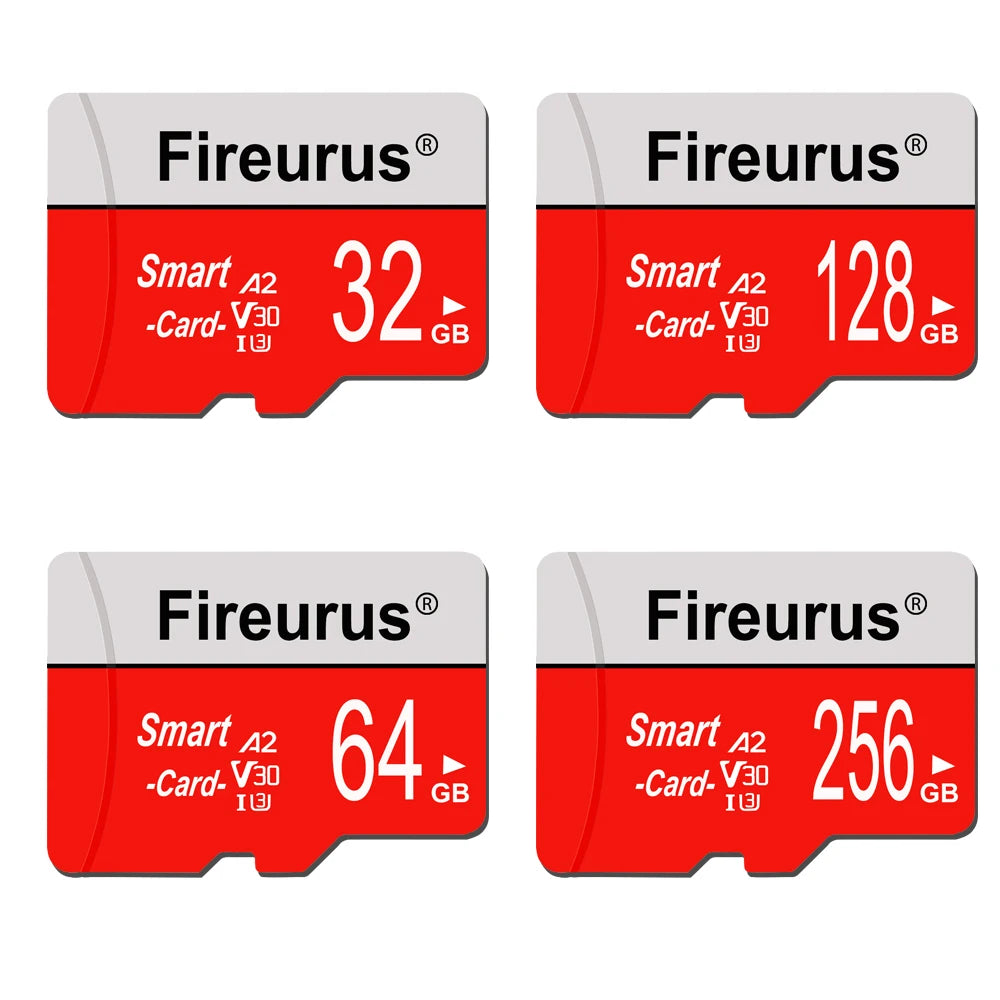 High Speed C10 U3 Memory Card 32GB 64GB V30 Micro TF SD Card 64GB 128GB 256GB TF Card For Camera Surveillance Devices