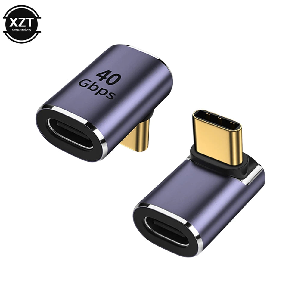 USB 4.0 40Gbps Data Transfer Thunderbolt 4 8K 60Hz Type C Male to Female Connector Extender for Mobile Phone Laptop