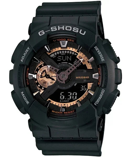 Sport Electronic Digital Unisex Watch Large Dial Fully Functional Dual Display World Time Oak Series