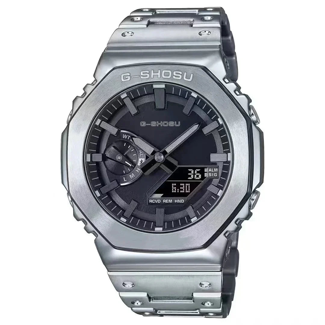 Unisex Electronic Sports Watch LED Auto Hand Lifting Light All Functions Operate Water Resistant