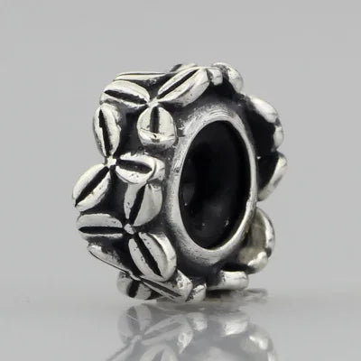 Mistletoe 925 Sterling Silver Cute Sweet Strawberries Stopper Spacer Charm Bead Fit European 3.0mm Bracelet Jewelry