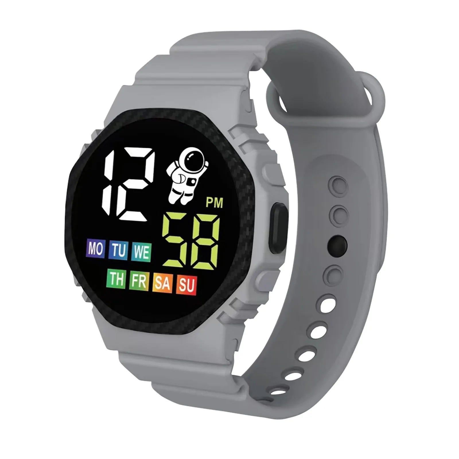 Children's Waterproof Sports Smart Watch Display Week Outdoor Silicone Bracelet Electronic Watch Kids Bracelet Digital Watches